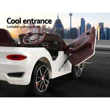 Load image into Gallery viewer, Kids Electric Ride On Car Bentley Licensed EXP12 Toy Cars Remote 12V White
