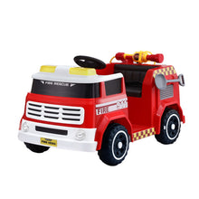 Load image into Gallery viewer, Rigo Kids Ride On Car Electric Fire Engine Fighting Truck with Water Gun Music
