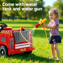 Load image into Gallery viewer, Rigo Kids Ride On Car Electric Fire Engine Fighting Truck with Water Gun Music
