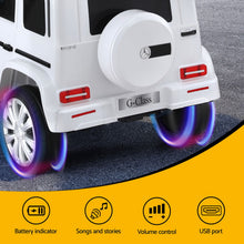 Load image into Gallery viewer, Kids Ride On Car Licensed G500 Electric Toys Horn Remote 12V White
