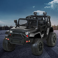 Load image into Gallery viewer, Rigo Kids Electric Ride On Car Jeep Toy Cars Remote 12V Black
