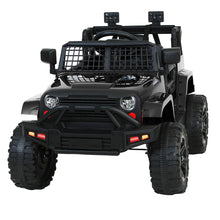 Load image into Gallery viewer, Rigo Kids Electric Ride On Car Jeep Toy Cars Remote 12V Black
