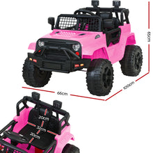 Load image into Gallery viewer, Rigo Kids Electric Ride On Car Jeep Toy Cars Remote 12V Pink
