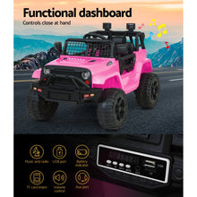 Load image into Gallery viewer, Rigo Kids Electric Ride On Car Jeep Toy Cars Remote 12V Pink
