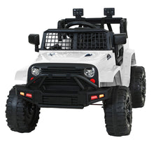 Load image into Gallery viewer, Rigo Kids Electric Ride On Car Jeep Toy Cars Remote 12V White
