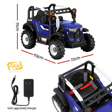 Load image into Gallery viewer, Rigo Kids Electric Ride On Car Off Road Jeep Remote 12V Blue
