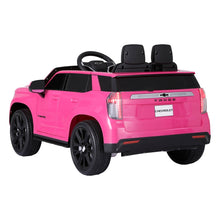 Load image into Gallery viewer, Kids Ride On Car Licensed Chevrolet Tahoe Electric Toys Horn Remote 12V Pink
