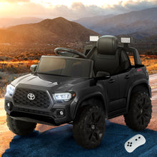 Load image into Gallery viewer, Kids Electric Ride On Car Toyota Tacoma Off Road Jeep Toy Cars Remote 12V Black
