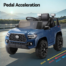 Load image into Gallery viewer, Kids Electric Ride On Car Toyota Tacoma Off Road Jeep Toy Cars Remote 12V Blue
