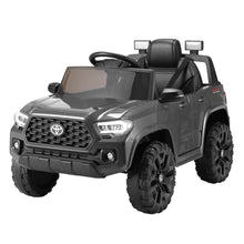 Load image into Gallery viewer, Kids Electric Ride On Car Toyota Tacoma Off Road Jeep Toy Cars Remote 12V Grey
