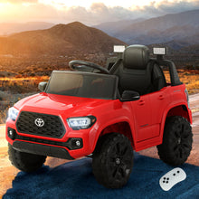Load image into Gallery viewer, Kids Electric Ride On Car Toyota Tacoma Off Road Jeep Toy Cars Remote 12V Red
