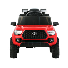 Load image into Gallery viewer, Kids Electric Ride On Car Toyota Tacoma Off Road Jeep Toy Cars Remote 12V Red
