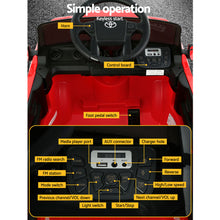 Load image into Gallery viewer, Kids Electric Ride On Car Toyota Tacoma Off Road Jeep Toy Cars Remote 12V Red
