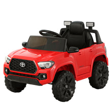 Load image into Gallery viewer, Kids Electric Ride On Car Toyota Tacoma Off Road Jeep Toy Cars Remote 12V Red
