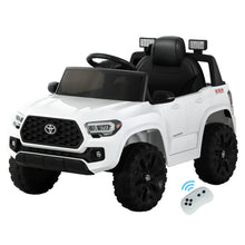 Load image into Gallery viewer, Kids Electric Ride On Car Toyota Tacoma Off Road Jeep Toy Cars Remote 12V Whte
