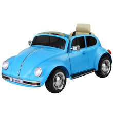 Load image into Gallery viewer, Kids Ride On Car Licensed Volkswagen Beetle Electric Toys Horn Remote 6V Blue
