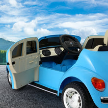 Load image into Gallery viewer, Kids Ride On Car Licensed Volkswagen Beetle Electric Toys Horn Remote 6V Blue
