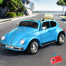 Load image into Gallery viewer, Kids Ride On Car Licensed Volkswagen Beetle Electric Toys Horn Remote 6V Blue
