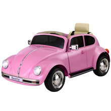 Load image into Gallery viewer, Kids Ride On Car Licensed Volkswagen Beetle Electric Toys Horn Remote 6V Pink
