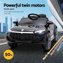 Load image into Gallery viewer, Rigo Kids Electric Ride On Car Toys Cars Horn Music Remote Control 12V Black
