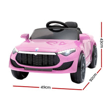 Load image into Gallery viewer, Rigo Kids Electric Ride On Car Toys Cars Headlight Music Remote Control 12V Pink
