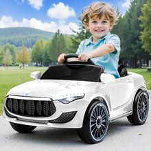 Load image into Gallery viewer, Rigo Kids Electric Ride On Car Cars Music Headlight Remote Control 12V White
