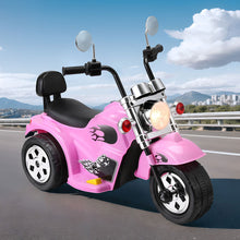 Load image into Gallery viewer, Rigo Kids Ride On Car Motorcycle Motorbike Electric Toys Horn Music 6V Pink
