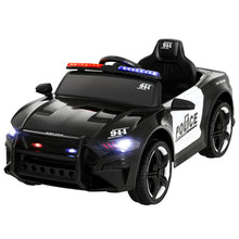 Load image into Gallery viewer, Rigo Kids Ride On Car Electric Patrol Police Cars Battery Powered Toys 12V Black
