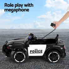 Load image into Gallery viewer, Rigo Kids Ride On Car Electric Patrol Police Cars Battery Powered Toys 12V Black
