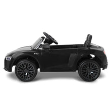 Load image into Gallery viewer, Kids Ride On Car Audi R8 Licensed Sports Electric Toy Cars Black

