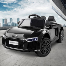 Load image into Gallery viewer, Kids Ride On Car Audi R8 Licensed Sports Electric Toy Cars Black
