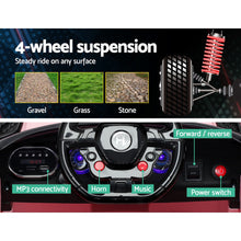 Load image into Gallery viewer, Rigo Ride On Car Kids Electric Ride On Cars SUV Remote 12V Pink
