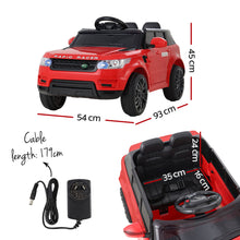 Load image into Gallery viewer, Rigo Kids Electric Ride On Car SUV Range Rover-inspired Cars Remote 12V Red
