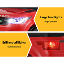 Load image into Gallery viewer, Rigo Kids Electric Ride On Car SUV Range Rover-inspired Cars Remote 12V Red
