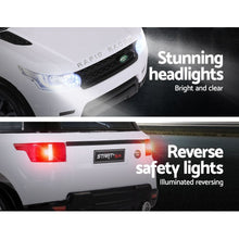 Load image into Gallery viewer, Rigo Kids Electric Ride On Car SUV Range Rover-inspired Cars Remote 12V White
