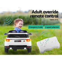 Load image into Gallery viewer, Rigo Kids Electric Ride On Car SUV Range Rover-inspired Cars Remote 12V White
