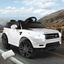 Load image into Gallery viewer, Rigo Kids Electric Ride On Car SUV Range Rover-inspired Cars Remote 12V White
