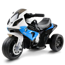 Load image into Gallery viewer, Kids Electric Ride On Car Police Motorcycle Motorbike BMW Licensed S1000RR Blue
