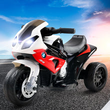 Load image into Gallery viewer, Kids Electric Ride On Car Police Motorcycle Motorbike BMW Licensed S1000RR Red

