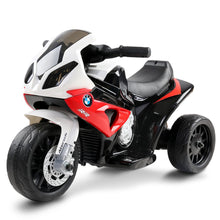 Load image into Gallery viewer, Kids Electric Ride On Car Police Motorcycle Motorbike BMW Licensed S1000RR Red
