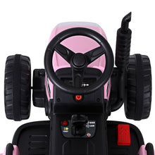 Load image into Gallery viewer, Rigo Kids Electric Ride On Car Tractor Toy Cars 12V Pink

