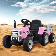 Load image into Gallery viewer, Rigo Kids Electric Ride On Car Tractor Toy Cars 12V Pink
