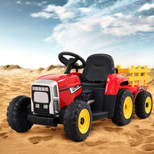 Load image into Gallery viewer, Rigo Kids Electric Ride On Car Tractor Toy Cars 12V Red
