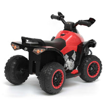 Load image into Gallery viewer, Quad Ride-on Electronic 4 Wheel ATV (Red) for Children - Up To 3km/h

