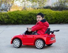 Load image into Gallery viewer, Mercedes-inspired Design Ride-on (Red) Electric Car with Parental Remote Control
