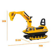 Load image into Gallery viewer, Ride-on Children&#39;s Excavator w/ Sturdy Track and Dual Operation Levers to Scoop
