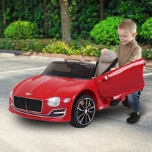Load image into Gallery viewer, Kahuna Bentley Exp 12 Speed 6E Licensed Kids Ride On Electric Car Remote Control - Red
