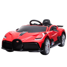 Load image into Gallery viewer, Kahuna Licensed Bugatti Divo Kids Electric Ride On Car - Red
