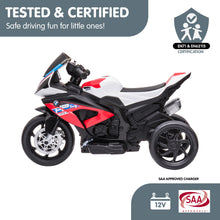 Load image into Gallery viewer, Kahuna Bmw Hp4 Race Kids Ride-on Motorbike In Red
