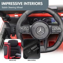 Load image into Gallery viewer, Kahuna Mercedes Benz AMG G63 Licensed Kids Ride On Electric Car Remote Control - Red
